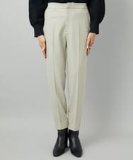 FMLAD31200 MICHEL KLEIN(ミッシェルクラン) ［定番素材］裏起毛ストレッチテーパードパンツ(機能素材) ベージュ