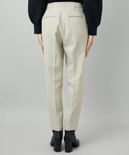FMLAD31200 MICHEL KLEIN(ミッシェルクラン) ［定番素材］裏起毛ストレッチテーパードパンツ(機能素材) ベージュ