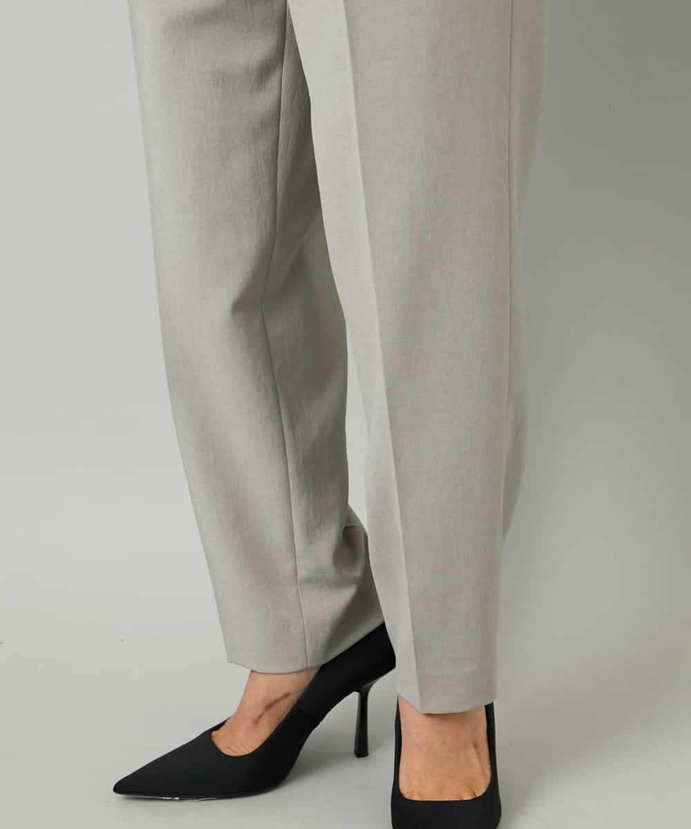 FMLAD35250 MICHEL KLEIN(ミッシェルクラン) [セットアップ対応]テーパードパンツ グレー