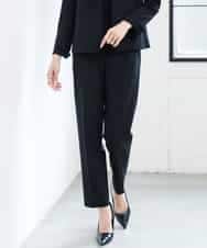 FMLAG03260 MICHEL KLEIN(ミッシェルクラン) [セットアップ対応]ストレッチテーパードパンツ グレー