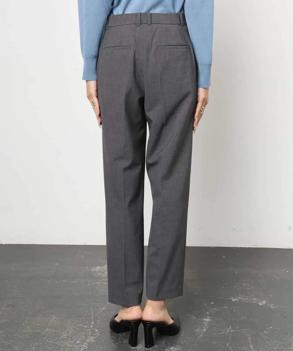 FMLAG03260 MICHEL KLEIN(ミッシェルクラン) [セットアップ対応]ストレッチテーパードパンツ グレー