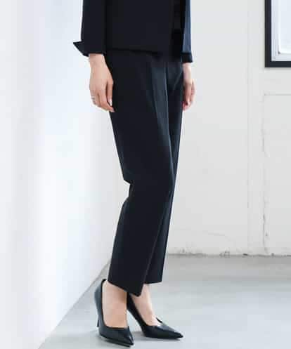 FMLAG03260 MICHEL KLEIN [セットアップ対応]ストレッチテーパードパンツ
