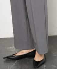 FMLAG04200 MICHEL KLEIN(ミッシェルクラン) [定番人気]ドライストレッチワイドパンツ グレー