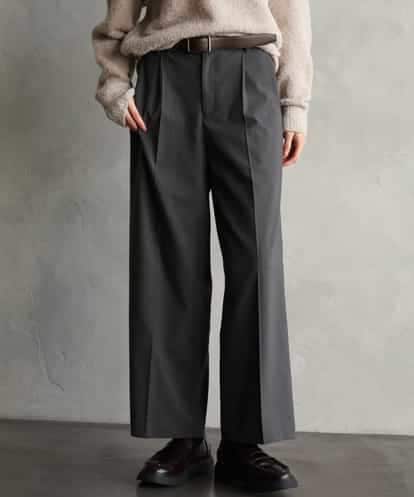 FMLAG21260 MICHEL KLEIN [セットアップ対応]ラメストライプワイドパンツ