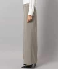FMLAG22260 MICHEL KLEIN(ミッシェルクラン) [セットアップ対応]ストレートワイドパンツ ブラック