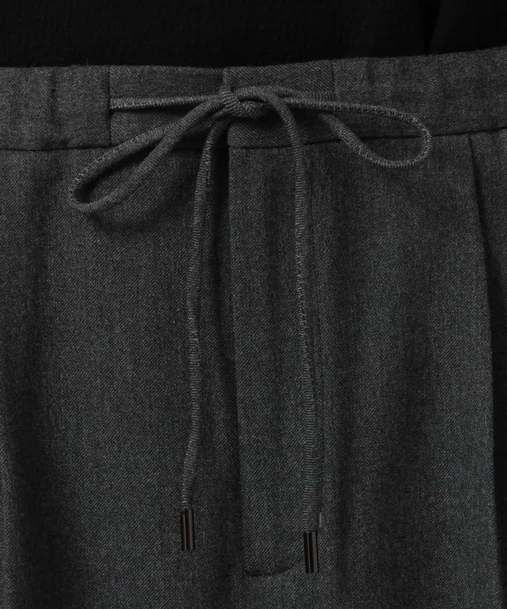 FMLAG40260 MICHEL KLEIN(ミッシェルクラン) センタープレスワイドパンツ グレー
