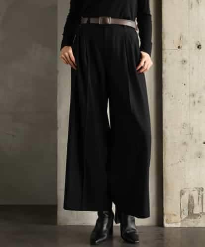 FMLAG42280 MICHEL KLEIN ウール混ツイードワイドパンツ