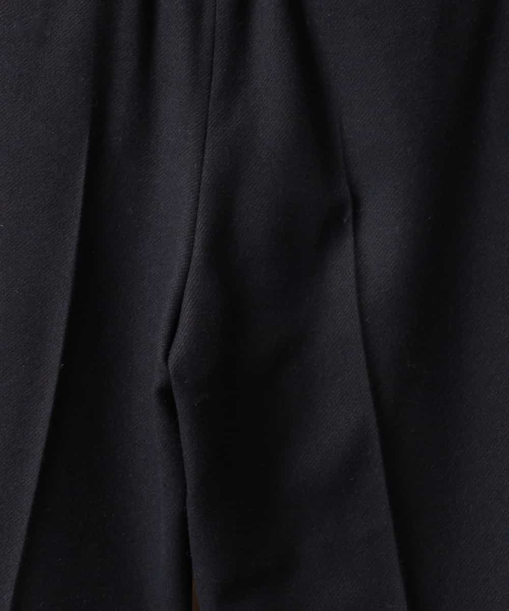 FMLAG50260 MICHEL KLEIN(ミッシェルクラン) 両面起毛テーパードパンツ ダークグレー