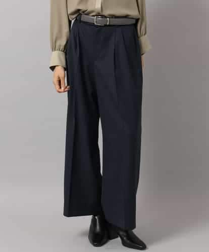 FMLAG51270 MICHEL KLEIN パイピングワイドパンツ
