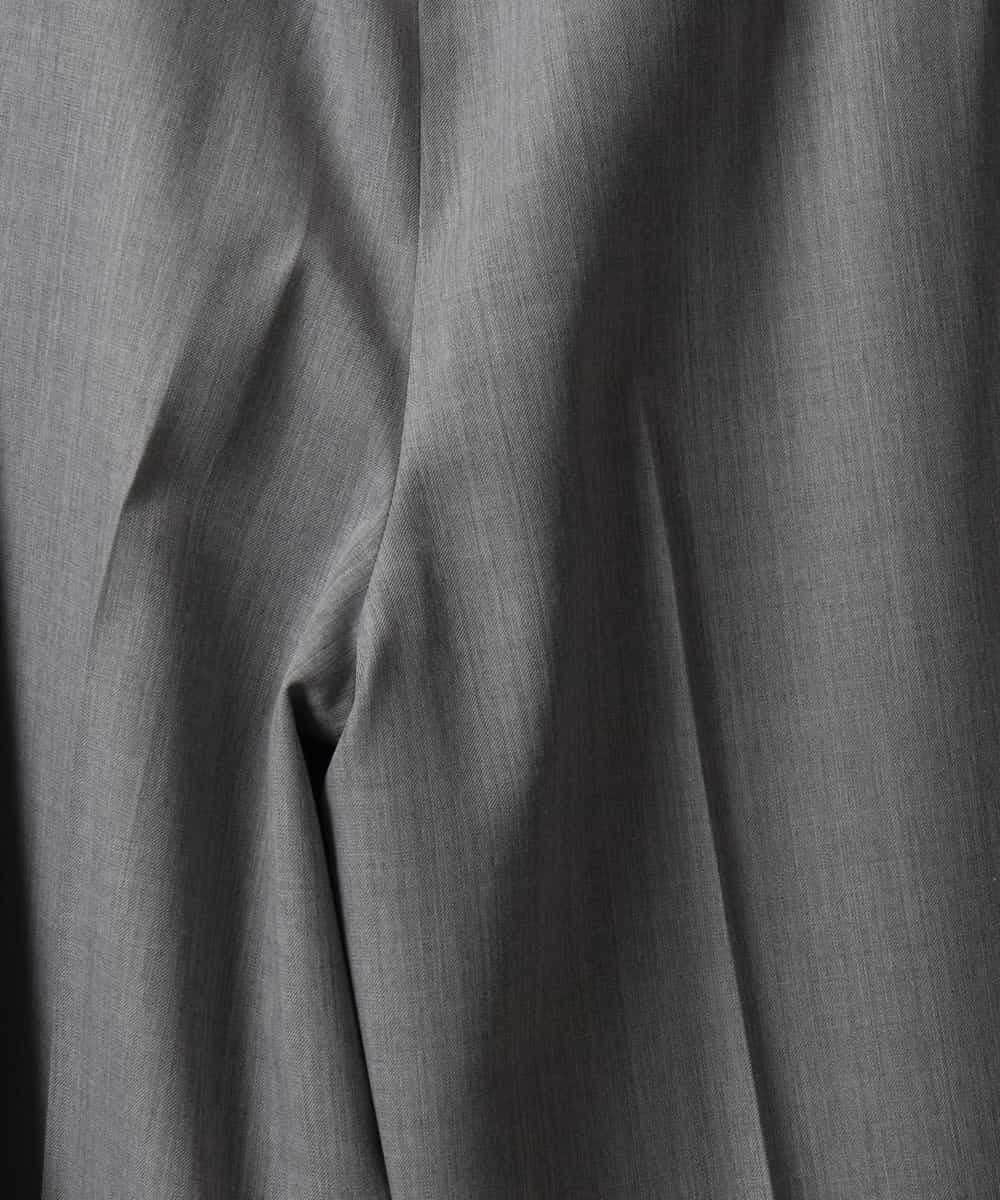 FMLAG51270 MICHEL KLEIN(ミッシェルクラン) パイピングワイドパンツ ブラウン