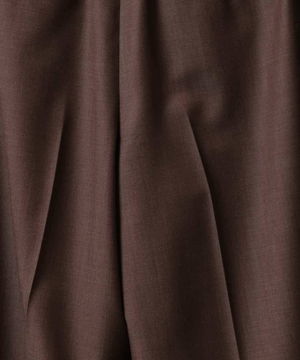 FMLAG51270 MICHEL KLEIN(ミッシェルクラン) パイピングワイドパンツ ブラウン