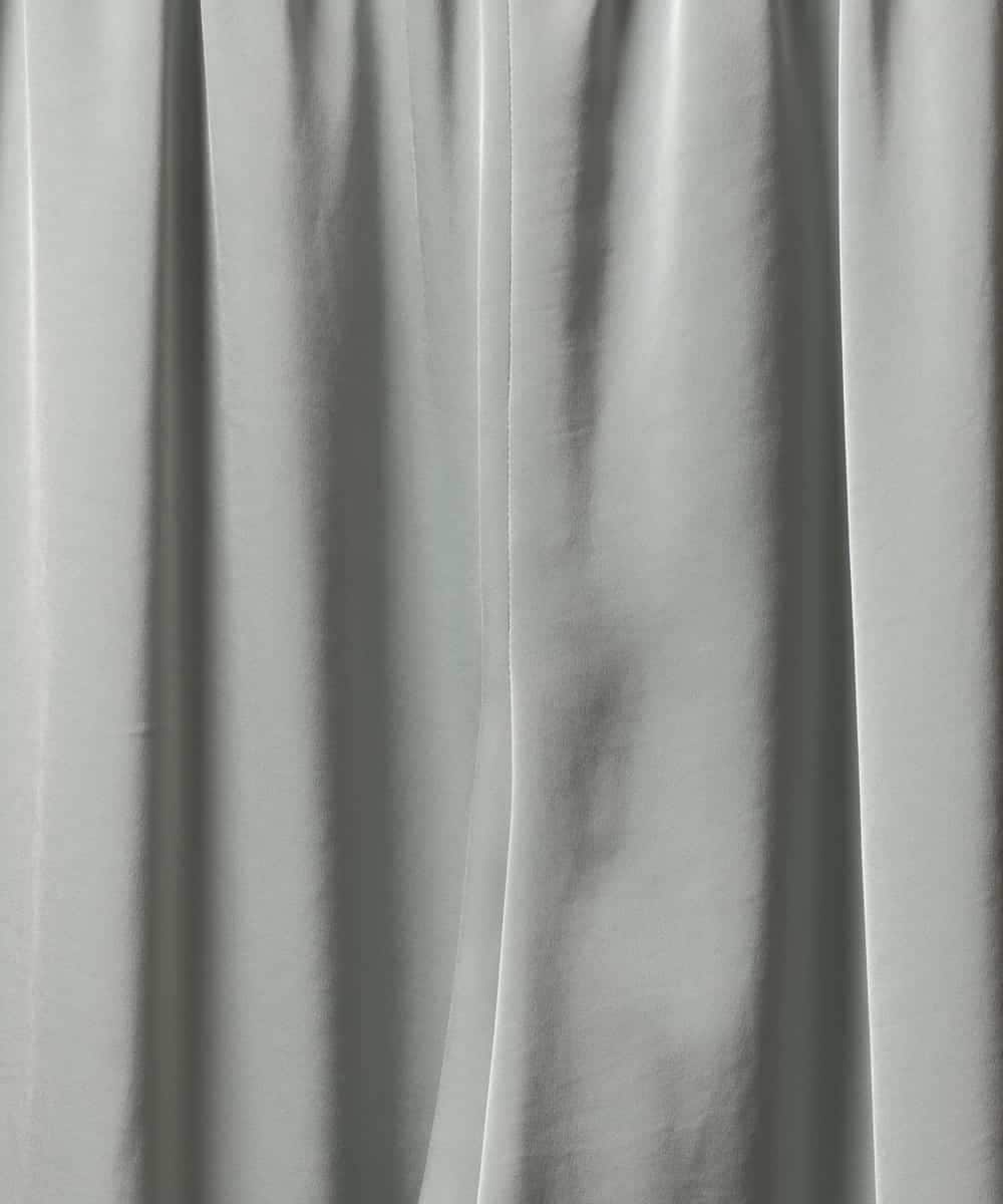 FMLAG52250 MICHEL KLEIN(ミッシェルクラン) サテンワイドパンツ グレー