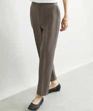 FMLAV09200 MICHEL KLEIN(ミッシェルクラン) ストレッチテーパードパンツ(裏地なし) ブラック(94)
