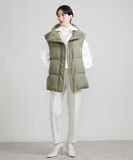 FMLAV09200 MICHEL KLEIN(ミッシェルクラン) ストレッチテーパードパンツ(裏地なし) ブラック(94)