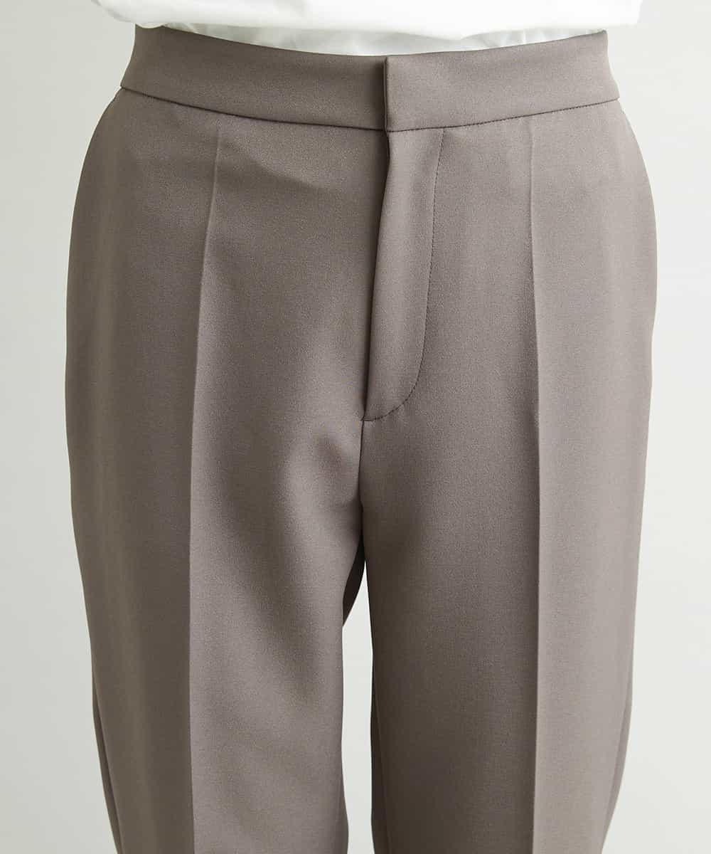 FMLAV09200 MICHEL KLEIN(ミッシェルクラン) ストレッチテーパードパンツ(裏地なし) ブラック(94)
