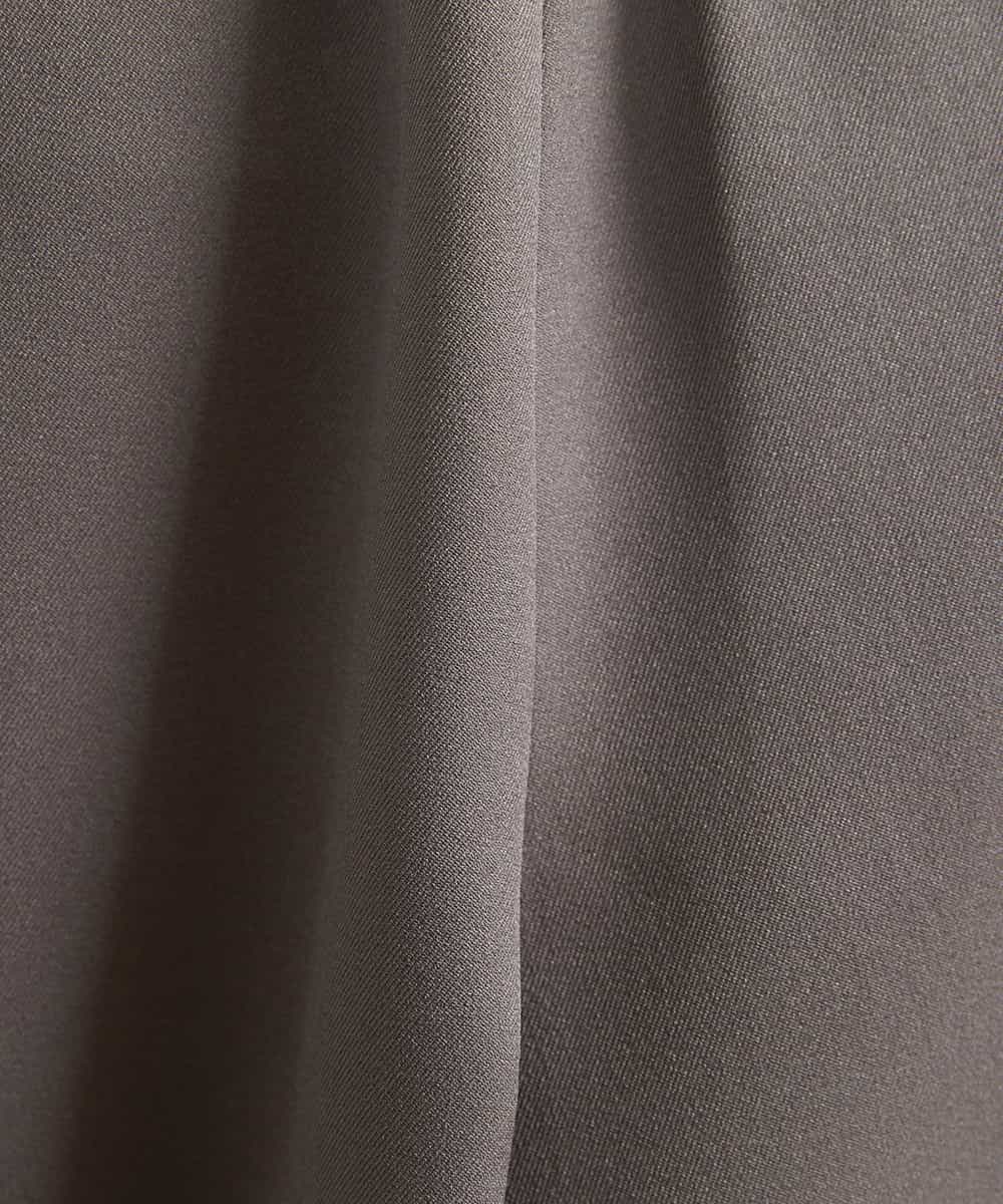 FMLAV09200 MICHEL KLEIN(ミッシェルクラン) ストレッチテーパードパンツ(裏地なし) ブラック(94)