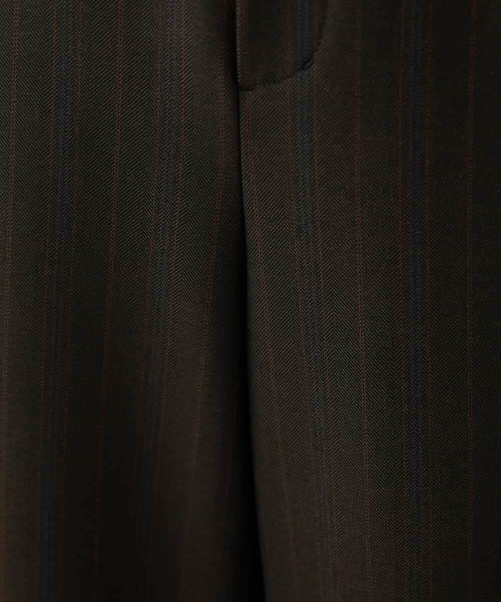 FMLAV30180 MICHEL KLEIN(ミッシェルクラン) ［定番人気/新色追加］裏起毛ワイドクロップドパンツ(機能素材) ブラック(94)
