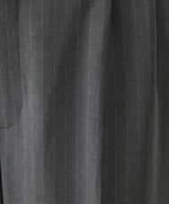 FMLAV39230 MICHEL KLEIN(ミッシェルクラン) 2WAYストレッチハイウエストバレルパンツ スミクロ(94)