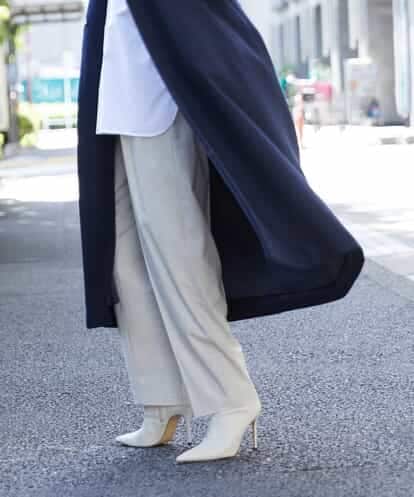 FMLAV50210 MICHEL KLEIN ［セットアップ対応/機能性素材］ミルドストレッチバレルパンツ