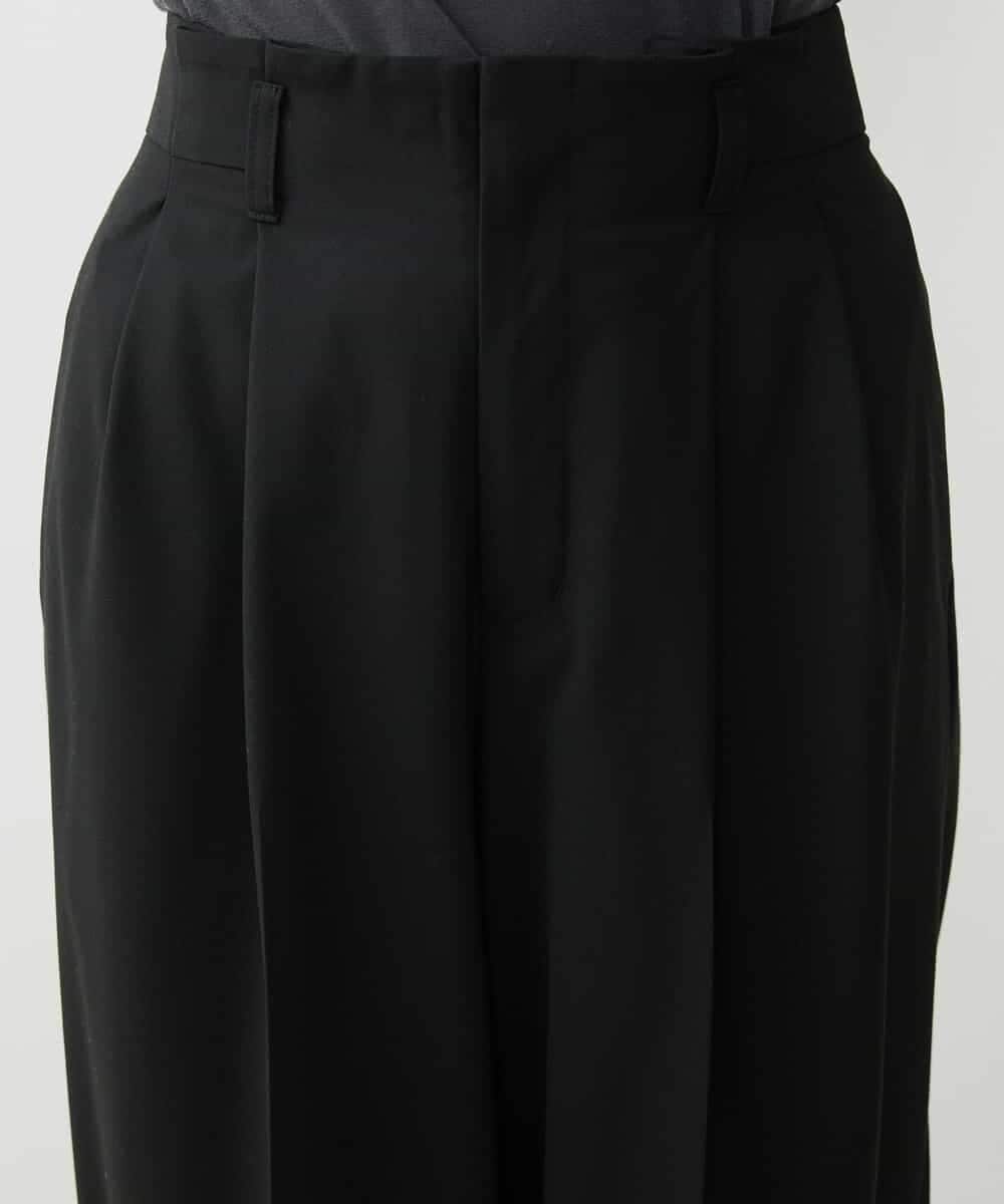 FMLAV50210 MICHEL KLEIN(ミッシェルクラン) ［セットアップ対応/機能性素材］ミルドストレッチバレルパンツ オフホワイト(81)
