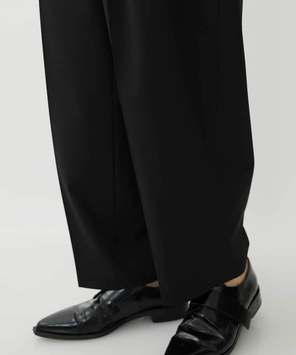 FMLAV50210 MICHEL KLEIN(ミッシェルクラン) ［セットアップ対応/機能性素材］ミルドストレッチバレルパンツ オフホワイト(81)