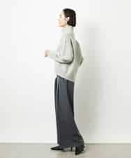 FMLBE28220 MICHEL KLEIN(ミッシェルクラン) 2タックワイドパンツ オフホワイト