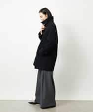 FMLBE28220 MICHEL KLEIN(ミッシェルクラン) 2タックワイドパンツ オフホワイト