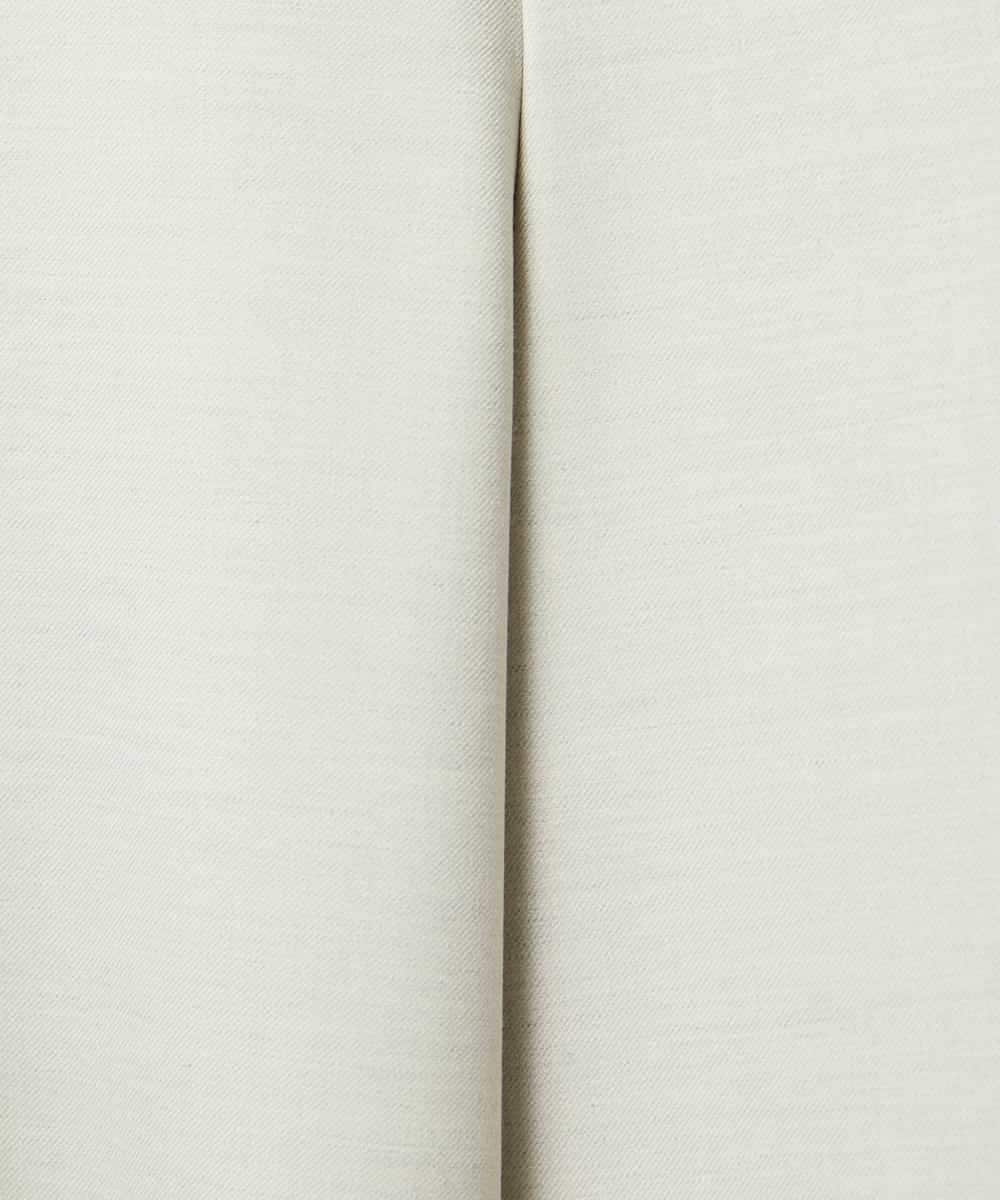 FMLBE28220 MICHEL KLEIN(ミッシェルクラン) 2タックワイドパンツ オフホワイト