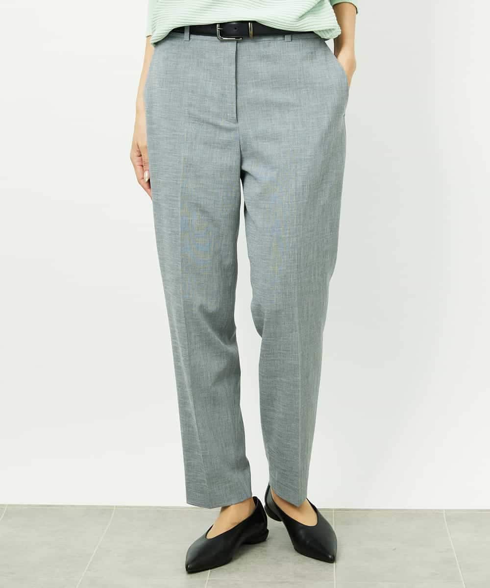 FMLDD01260 MICHEL KLEIN(ミッシェルクラン) [セットアップ対応]テーパードパンツ グレー