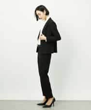 FMLDD01260 MICHEL KLEIN(ミッシェルクラン) [セットアップ対応]テーパードパンツ ブラック