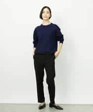 FMLDD01260 MICHEL KLEIN(ミッシェルクラン) [セットアップ対応]テーパードパンツ ブラック