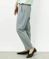 FMLDD01260 MICHEL KLEIN(ミッシェルクラン) [セットアップ対応]テーパードパンツ ブラック