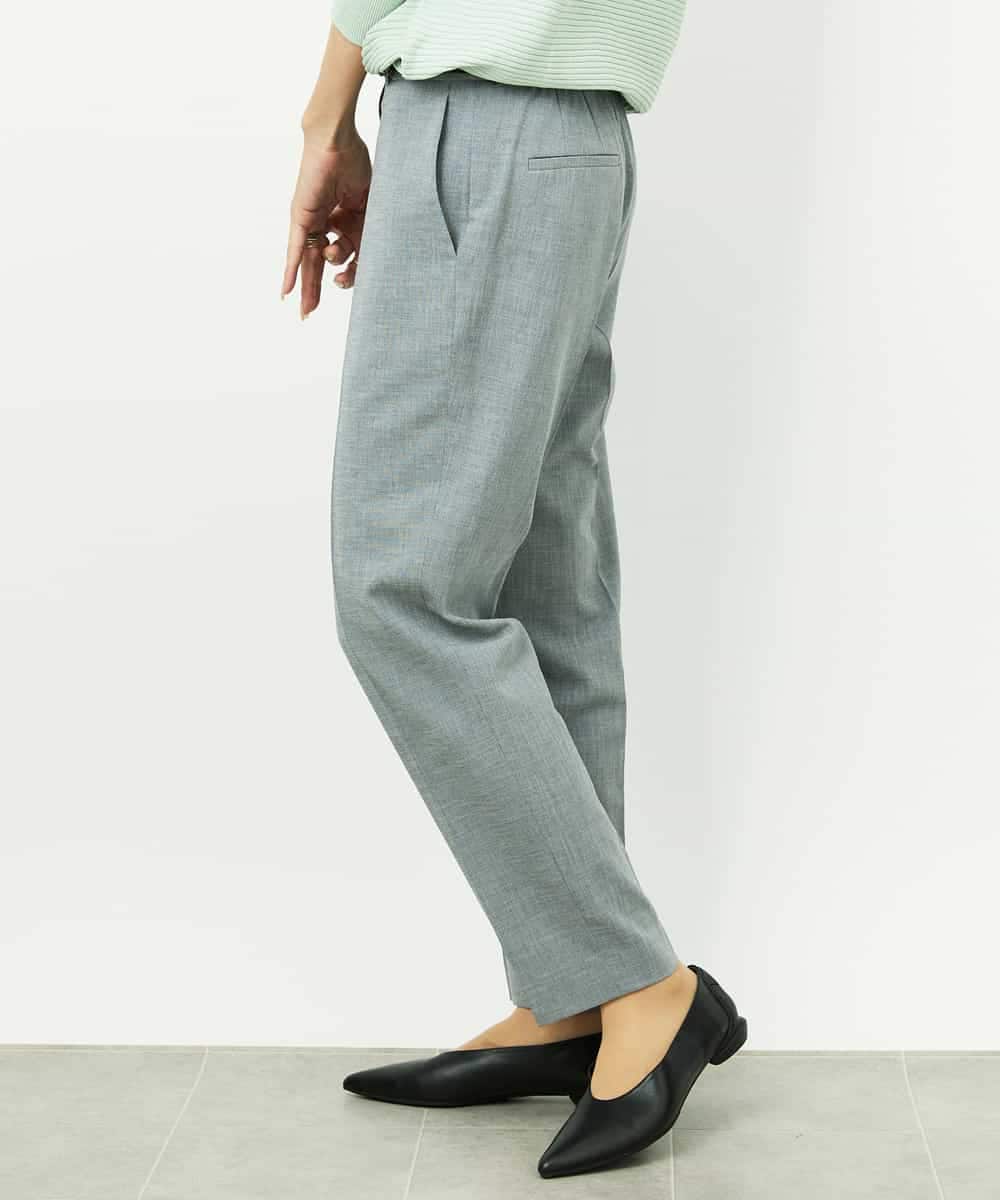 FMLDD01260 MICHEL KLEIN(ミッシェルクラン) [セットアップ対応]テーパードパンツ ブラック