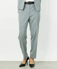 FMLDD01260 MICHEL KLEIN(ミッシェルクラン) [セットアップ対応]テーパードパンツ ブラック