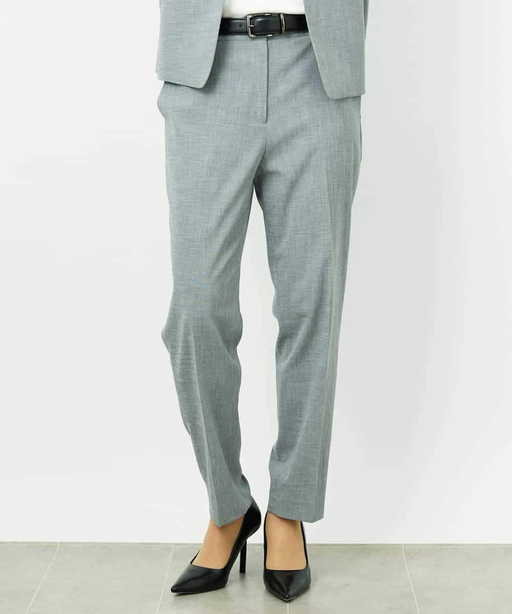 FMLDD01260 MICHEL KLEIN(ミッシェルクラン) [セットアップ対応]テーパードパンツ ブラック