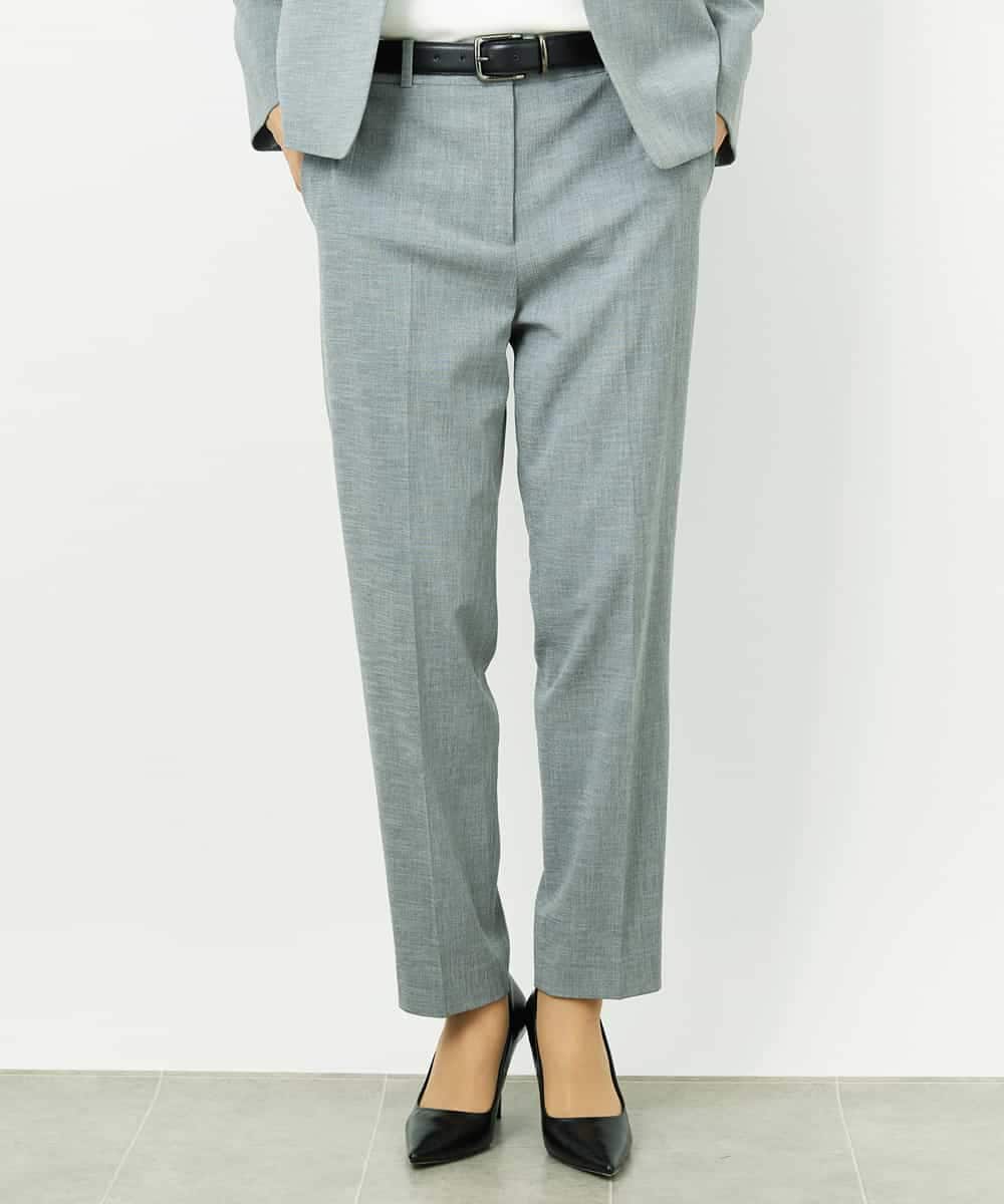 FMLDD01260 MICHEL KLEIN(ミッシェルクラン) [セットアップ対応]テーパードパンツ ブラック