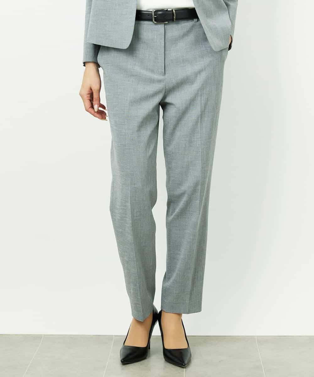 FMLDD01260 MICHEL KLEIN(ミッシェルクラン) [セットアップ対応]テーパードパンツ ブラック