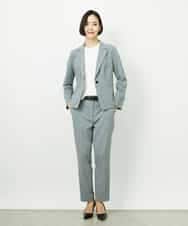 FMLDD01260 MICHEL KLEIN(ミッシェルクラン) [セットアップ対応]テーパードパンツ ブラック