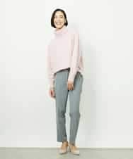 FMLDD01260 MICHEL KLEIN(ミッシェルクラン) [セットアップ対応]テーパードパンツ ブラック