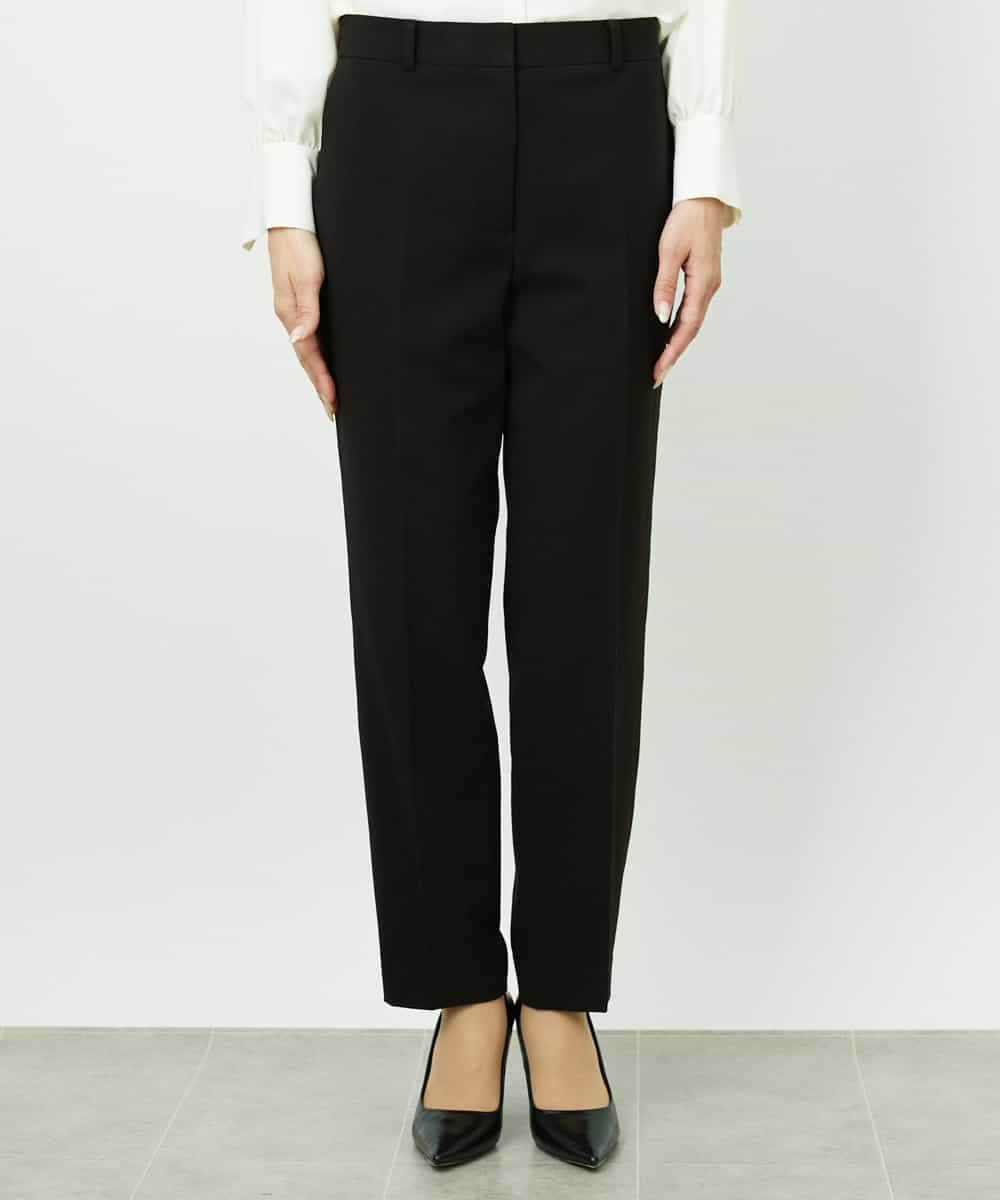 FMLDD01260 MICHEL KLEIN(ミッシェルクラン) [セットアップ対応]テーパードパンツ ブラック