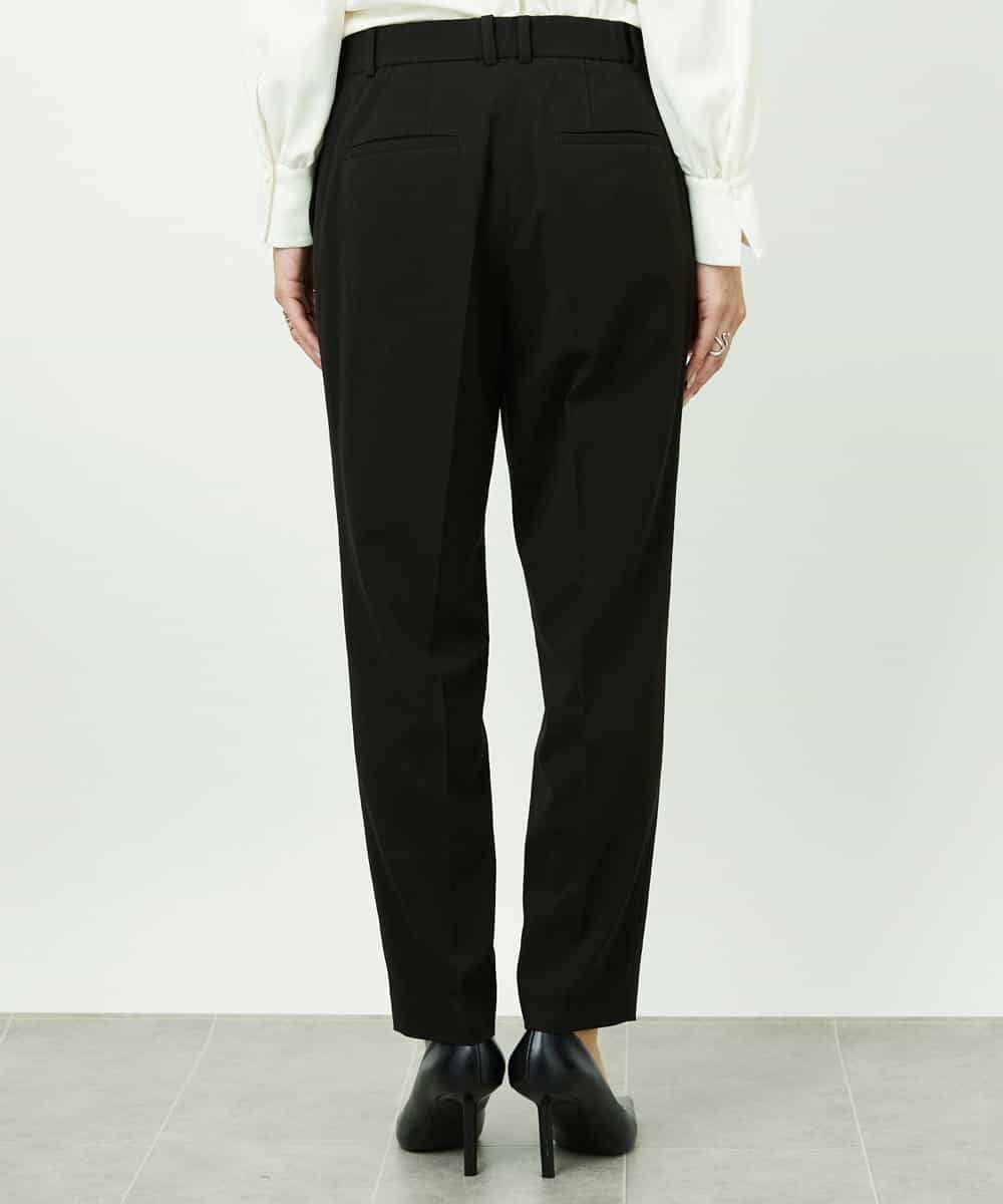 FMLDD01260 MICHEL KLEIN(ミッシェルクラン) [セットアップ対応]テーパードパンツ ブラック