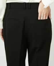 FMLDD01260 MICHEL KLEIN(ミッシェルクラン) [セットアップ対応]テーパードパンツ ブラック