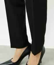 FMLDD01260 MICHEL KLEIN(ミッシェルクラン) [セットアップ対応]テーパードパンツ ブラック