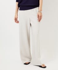 FMLDD02220 MICHEL KLEIN(ミッシェルクラン) [コージーボトム]シームレスワイドパンツ ベージュ