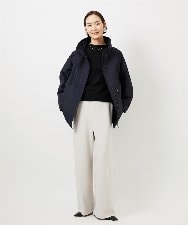 FMLDD02220 MICHEL KLEIN(ミッシェルクラン) [コージーボトム]シームレスワイドパンツ ベージュ