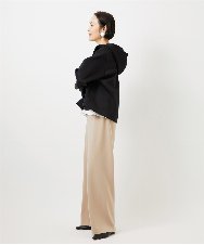 FMLDD02220 MICHEL KLEIN(ミッシェルクラン) [コージーボトム]シームレスワイドパンツ ベージュ