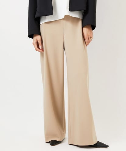 FMLDD02220 MICHEL KLEIN [コージーボトム]シームレスワイドパンツ