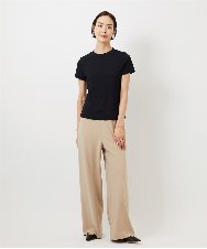 FMLDD02220 MICHEL KLEIN(ミッシェルクラン) [コージーボトム]シームレスワイドパンツ ベージュ