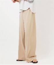 FMLDD02220 MICHEL KLEIN(ミッシェルクラン) [コージーボトム]シームレスワイドパンツ ベージュ