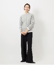 FMLDD02220 MICHEL KLEIN(ミッシェルクラン) [コージーボトム]シームレスワイドパンツ ベージュ